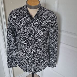 Guess Monochrome Patterned Shirt